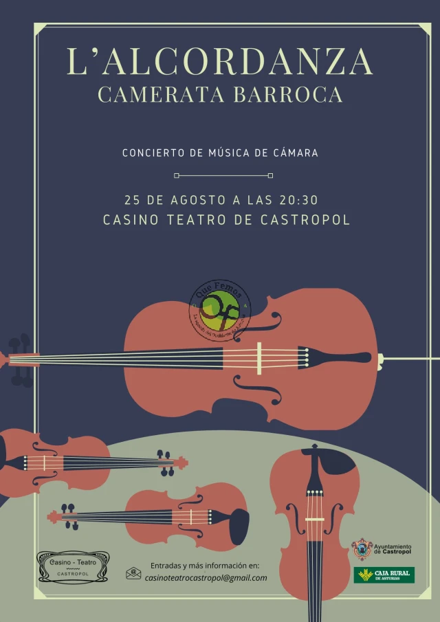 Concierto de música de cámara en Castropol