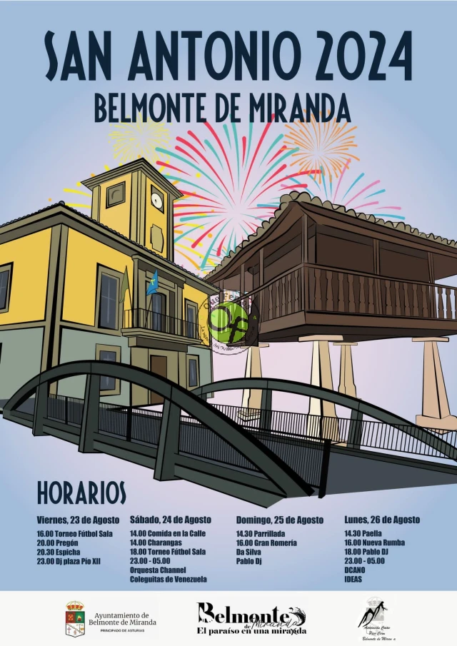 Fiestas de San Antonio 2024 en Belmonte de Miranda