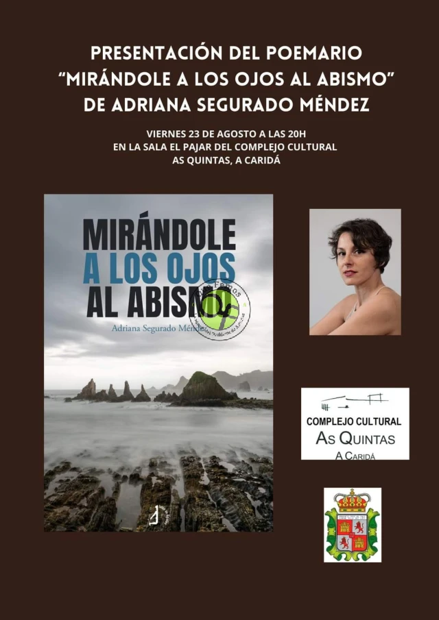 Adriana Segurado presenta su poemario en A Caridá