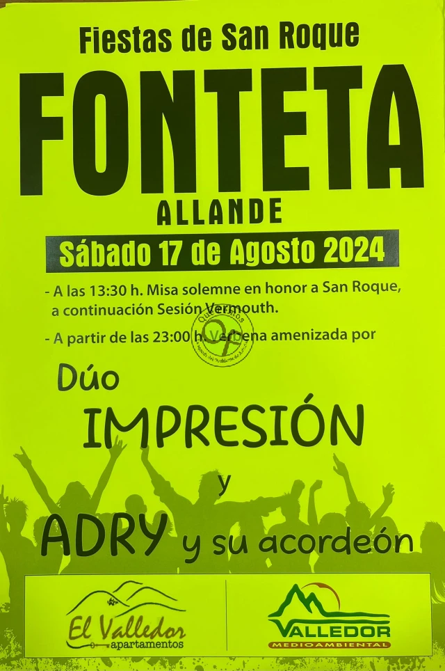 Fiestas de San Roque 2024 en Fonteta