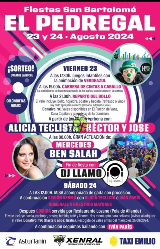 Fiestas de San Bartolomé 2024 en El Pedregal