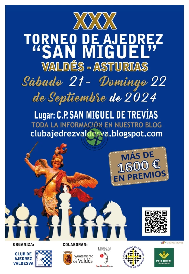 Torneo de Ajedrez San Miguel 2024 en Trevías