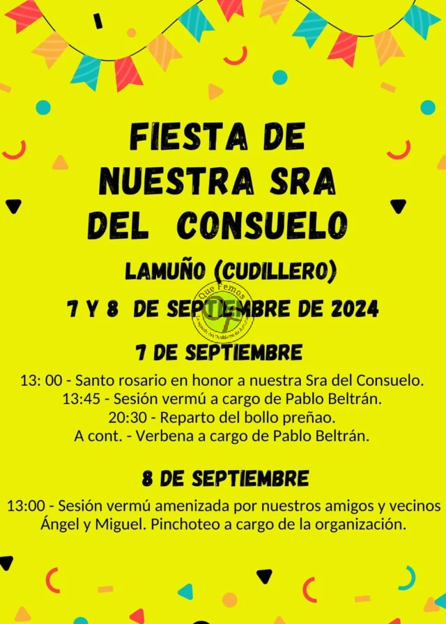 Fiesta de Nuestra Señora del Consuelo 2024 en Lamuño