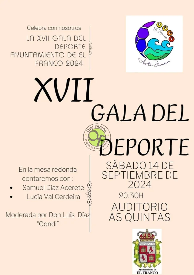 Gala del Deporte Ayuntamiento de El Franco 2024