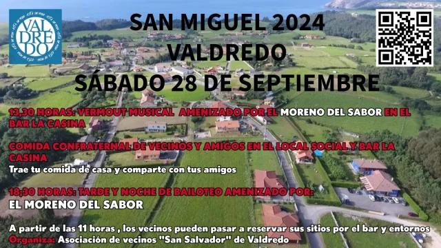 Fiestas de San Miguel 2024 en Valdredo