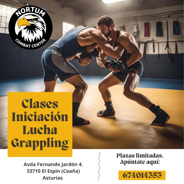 Clases de iniciación a la Lucha y Grappling en Nortum Combat Center