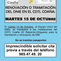 Renovación o tramitación del DNIe