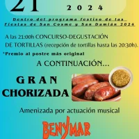 Gran Chorizada en Villacondide y Concurso de Tortillas