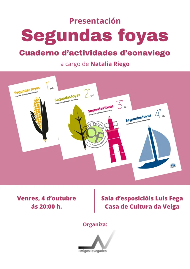 Os cuadernos de actividades d´eonaviego de Natalia Riego, 