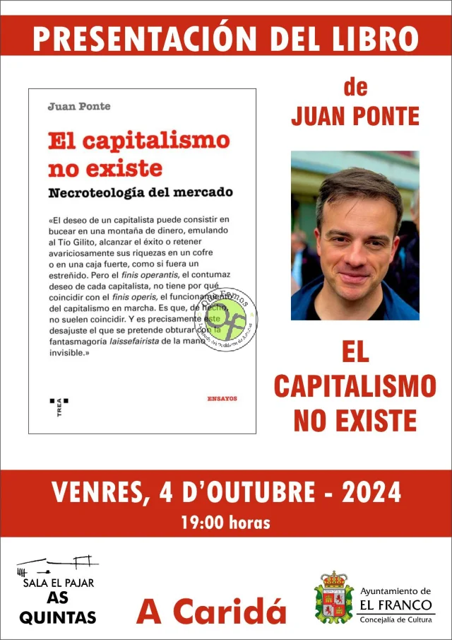 Juan Ponte presenta su libro, 