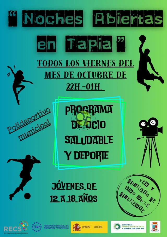 Noches Abiertas para la juventud tapiega