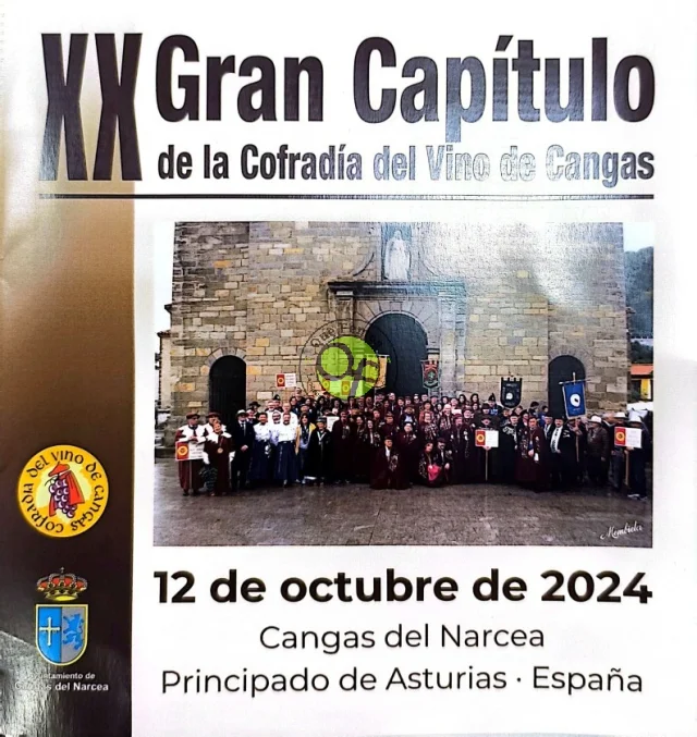 XX Gran Capítulo de la Cofradía del Vino de Cangas 2024