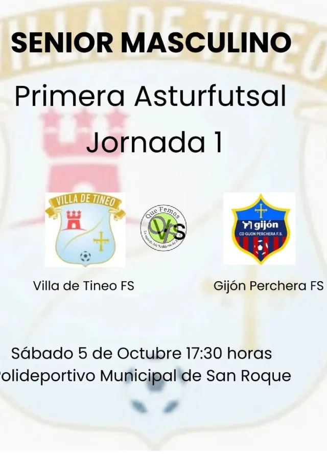 Villa de Tineo F.S. vs Gijón Perchera F.S.