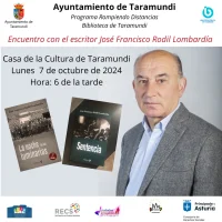 Encuentro literario con el escritor José Francisco Rodil Lombardía