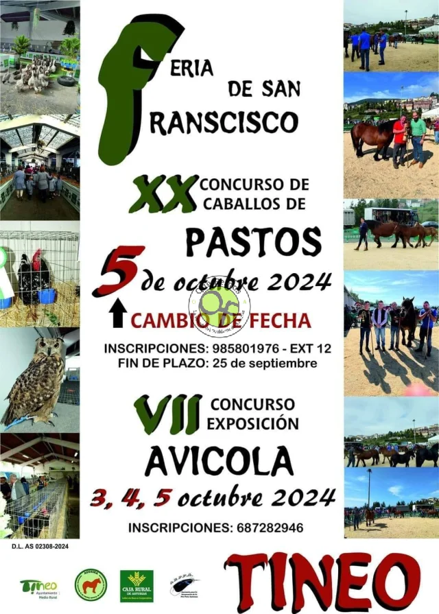 Feria de San Francisco 2024 en Tineo