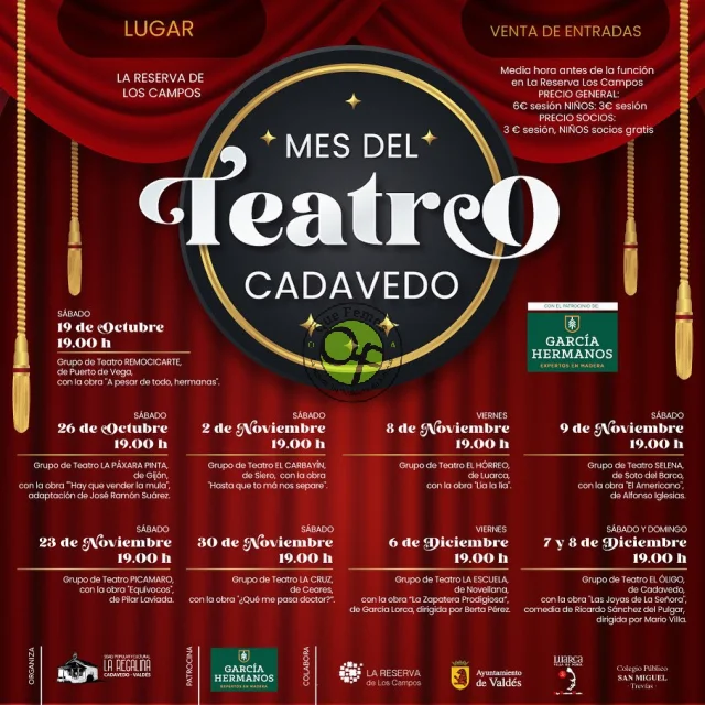 Mes del Teatro en Cadavedo 