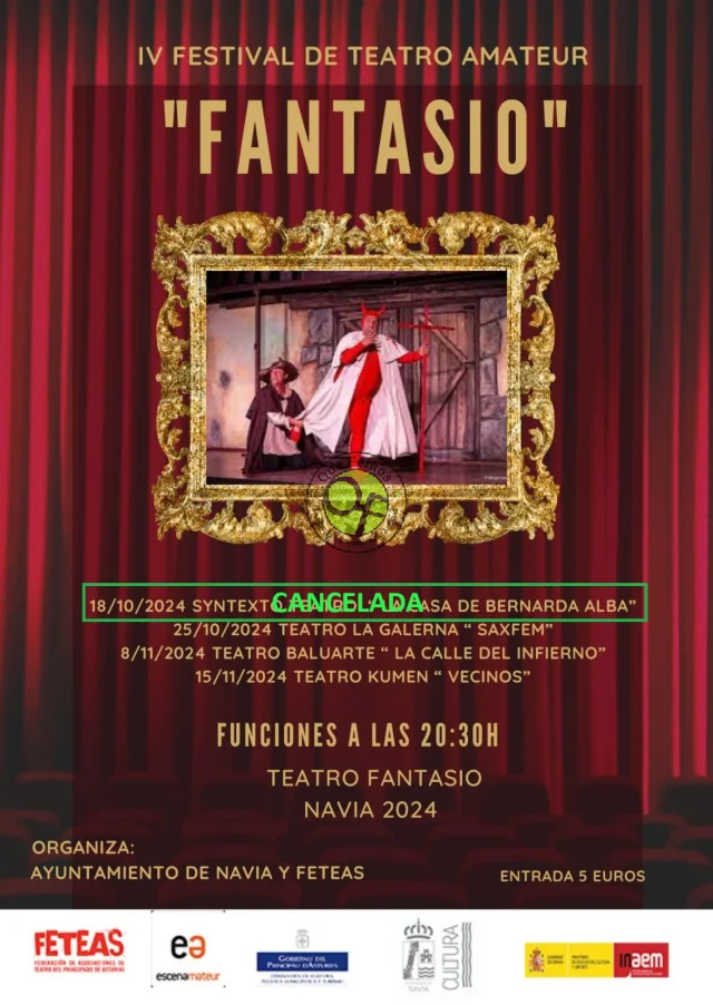  IV Festival de Teatro Amateur Fantasio 2024