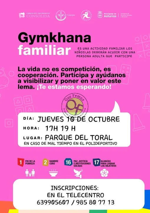 Gymkhana familiar en Pola de Allande