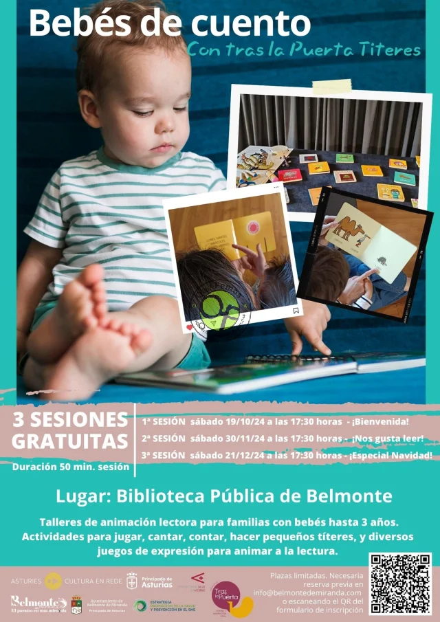 Belmonte acogerá talleres de animación a la lectura para bebés