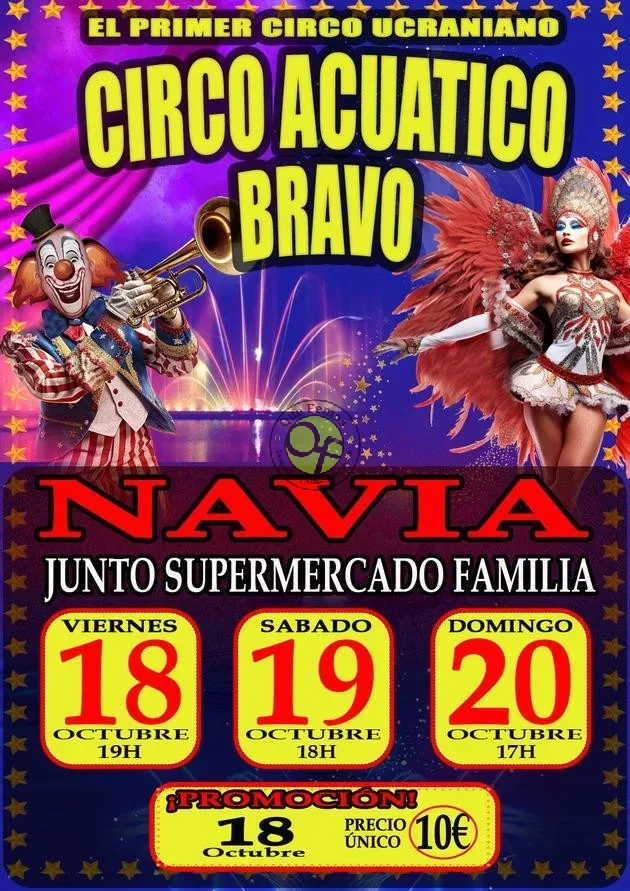 El Circo Bravo llega a Navia