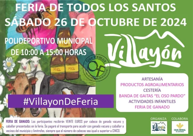 Feria de Todos los Santos 2024 en Villayón