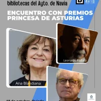 Encuentro de los clubes de lectura de las bibliotecas de Navia con los Premios Princesa de Asturias de las letras