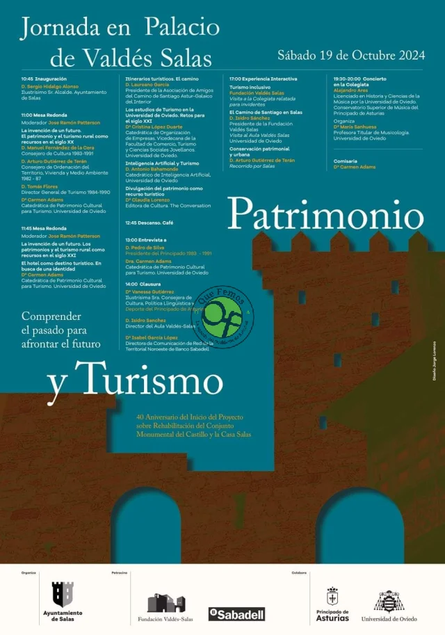 Jornada de Patrimonio y Turismo en el Palacio Valdés Salas