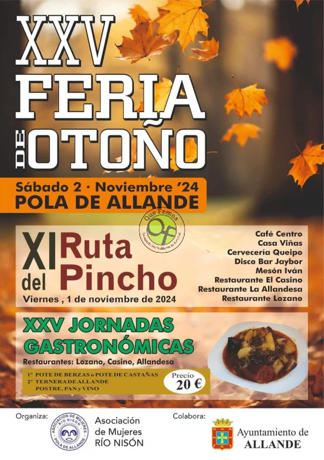 Feria de Otoño 2024 en Pola de Allande 