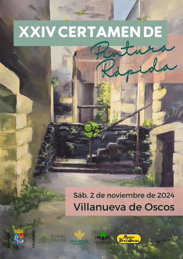 XXIV Certamen Nacional de Pintura Rápida 2024 en Villanueva de Oscos