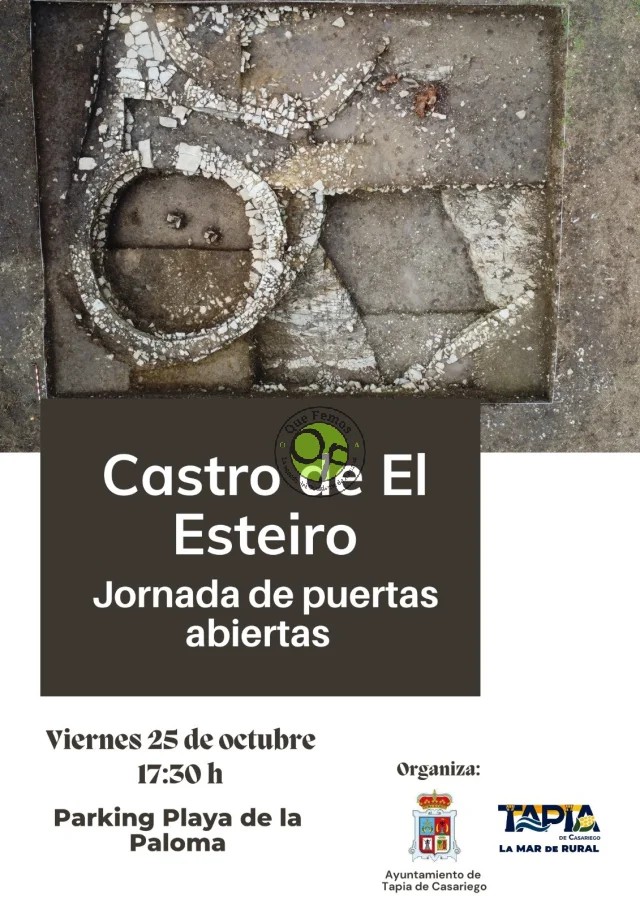 Jornada de puertas abiertas en el Castro de El Esteiro de Tapia