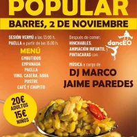 Paella popular en Barres