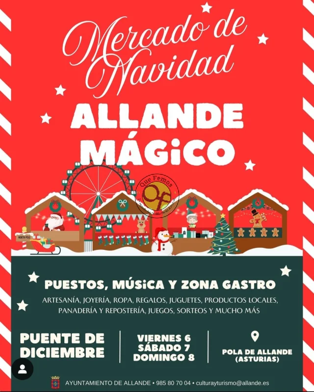 Mercado de Navidad Allande Mágico 2024 