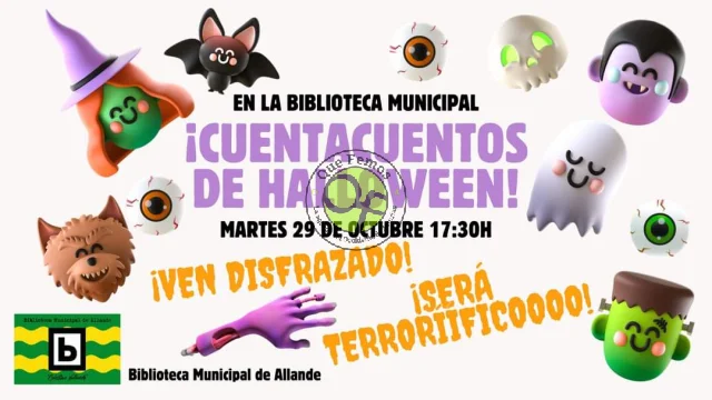 Cuentacuentos de Halloween en Allande