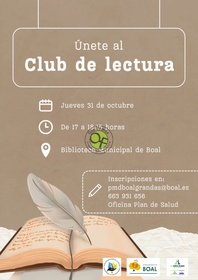 Reunión del Club de Lectura de Boal