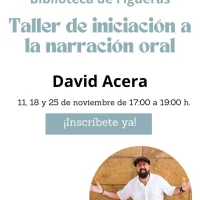 As Figueiras recibe a David Acera con su taller de narración oral