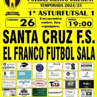 El Franco F.S. recibe al Santa Cruz F.S.