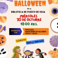 La Biblioteca de Puerto de Vega vivirá un Halloween de miedo