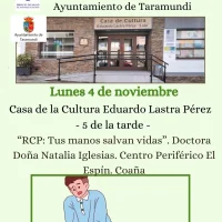 Charla y Taller de RCP en Taramundi: Tus manos salvan vidas