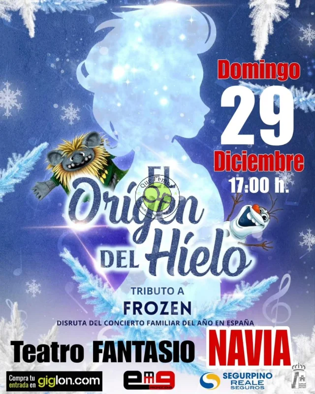 El origen del hielo, tributo a Frozen, llega a Navia