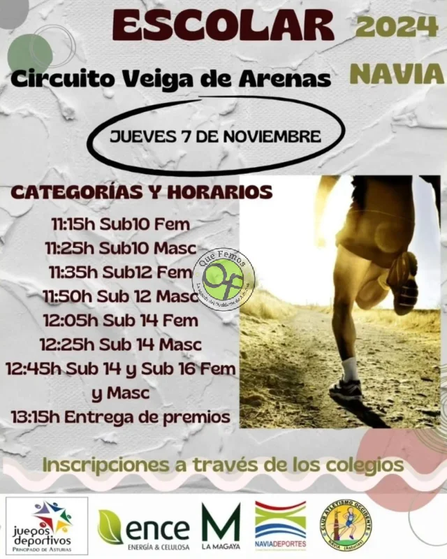 Cross escolar de Navia 2024