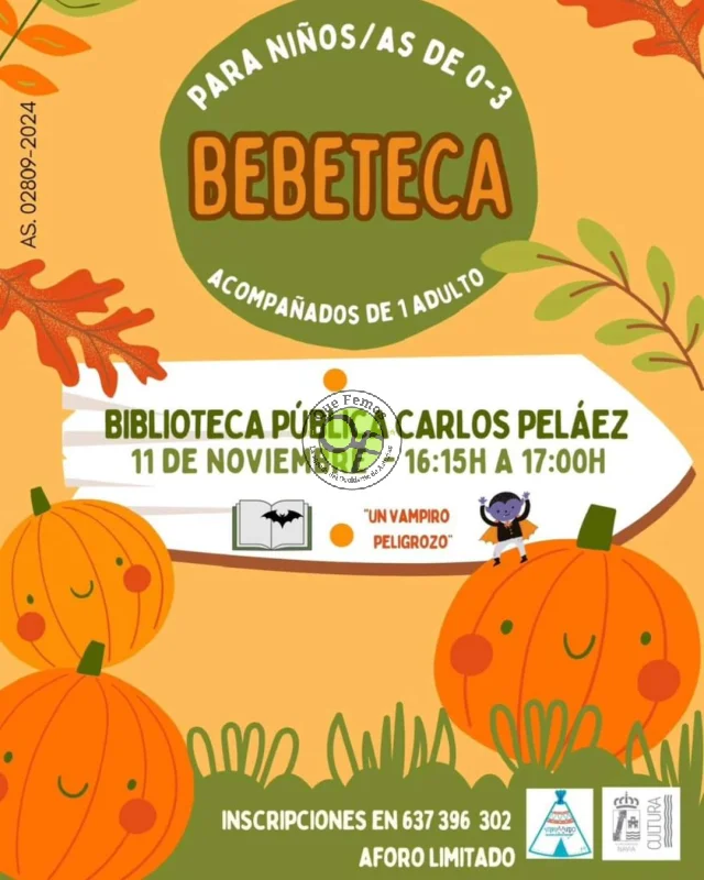 Cuentacuentos con La Bebeteca de la Biblioteca de Navia