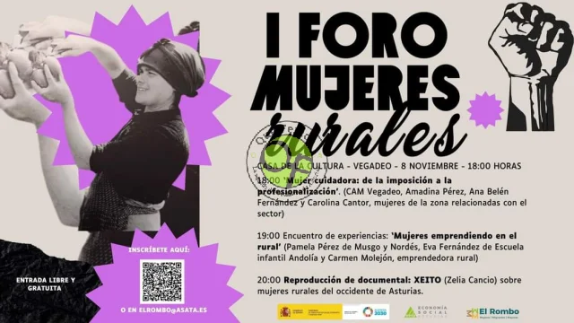 Vegadeo acoge el I Foro de Mujeres Rurales 2024