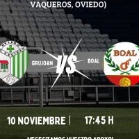 El Boal C.F. disputa su partido de esta semana contra el C.D. Grujoan