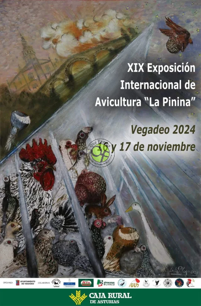 Exposición Internacional de Avicultura La Pinina 2024 en Vegadeo