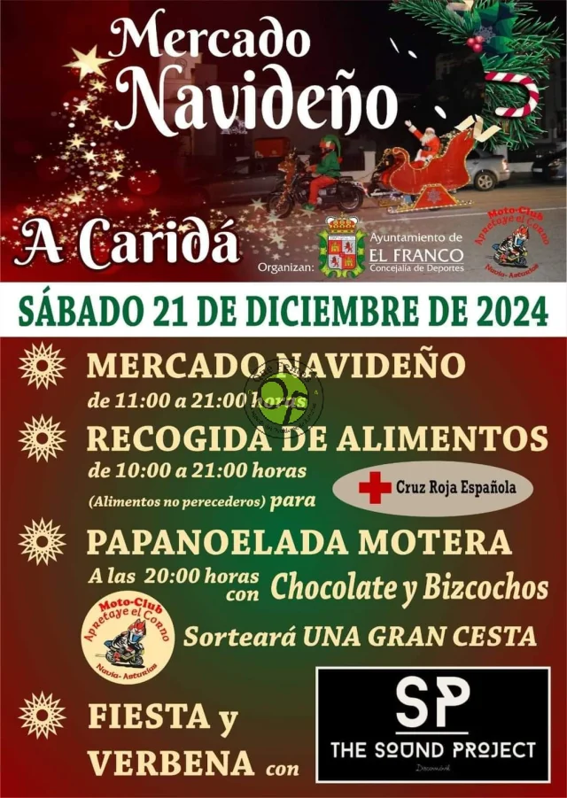 Mercado Navideño 2024 en A Caridá