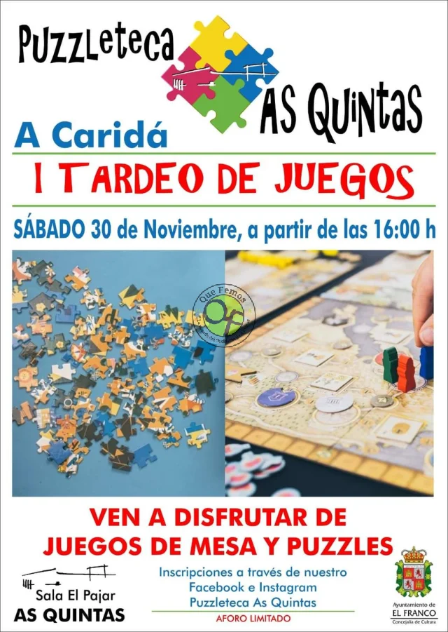 I Tardeo de Juegos en la Puzzleteca de As Quintas