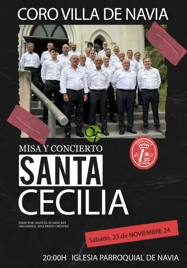 Concierto de Santa Cecilia 2024 del Coro Villa de Navia