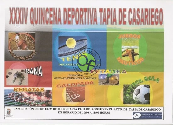 XXXIV Quincena Deportiva de Tapia de Casariego