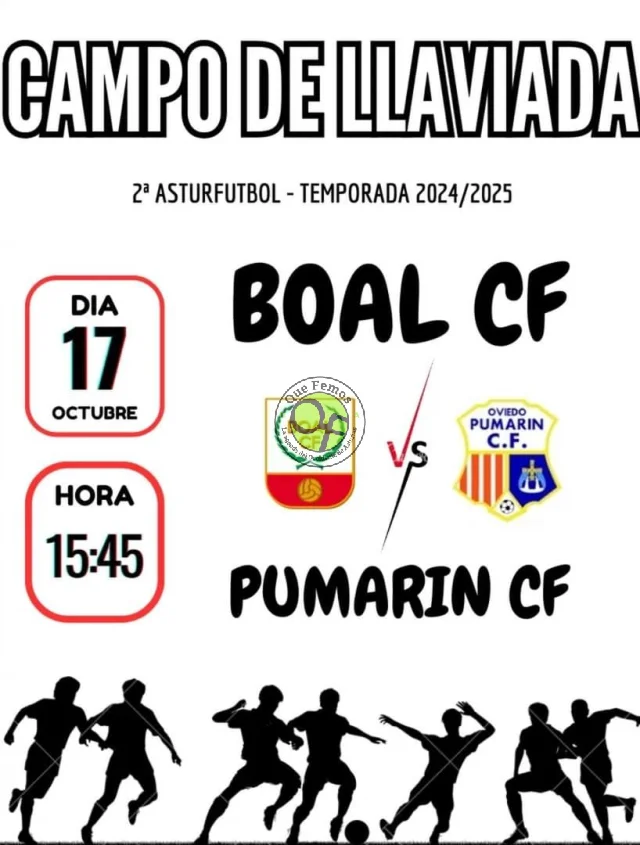 El Boal C.F. juega en casa contra el Pumarín C.F.