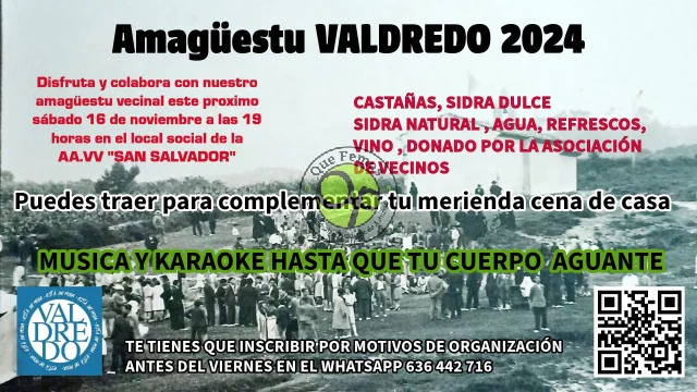 Amagüestu 2024 en Valdredo